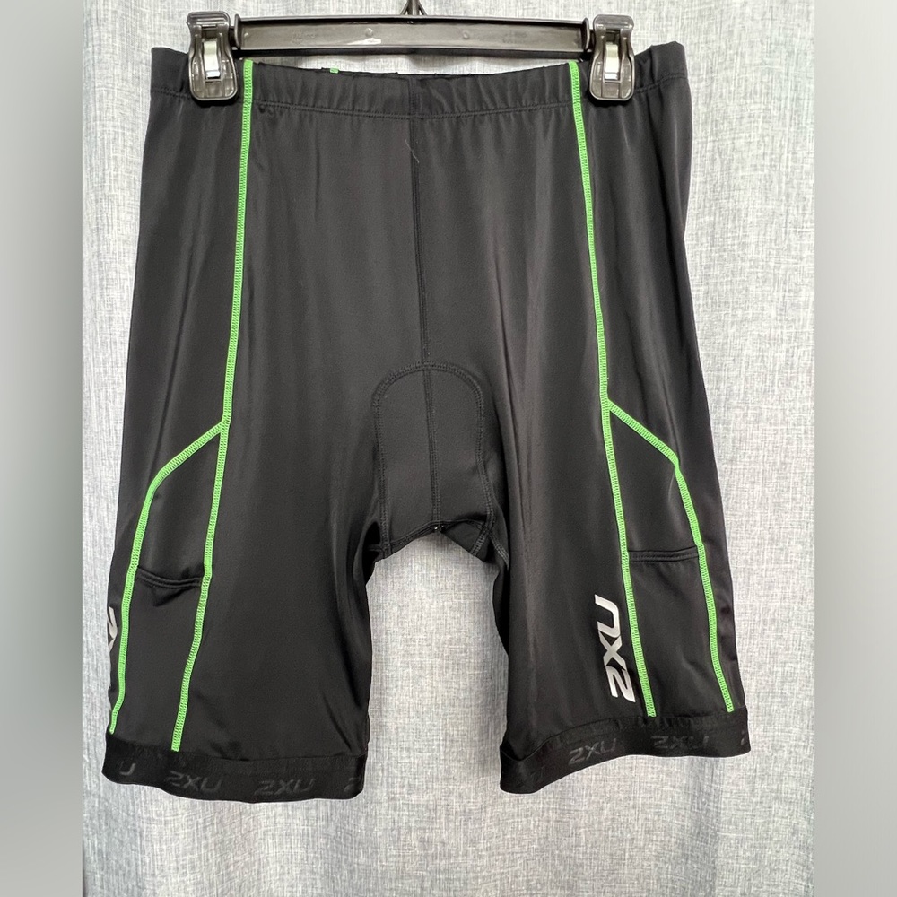 2XU Men's Biking Shorts X-Large Compression Padded 9"